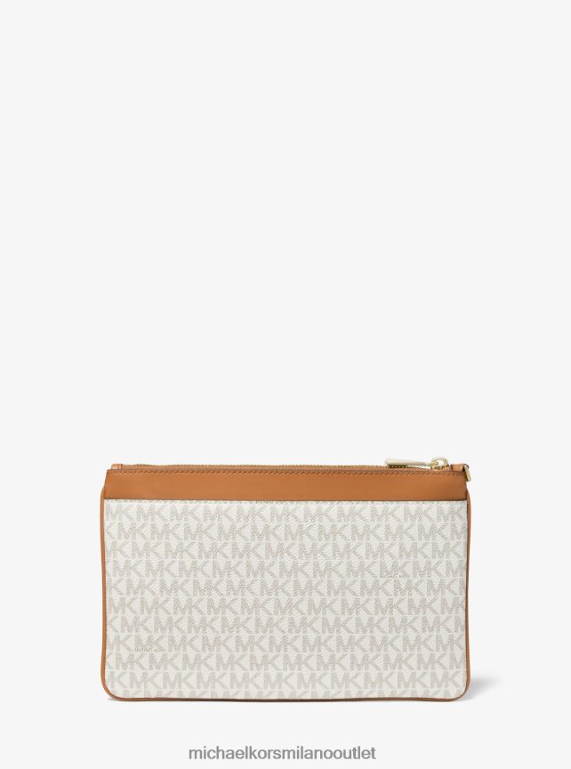 Michael Kors cinturino con logo grande donne vaniglia/ghianda P06L0L1588 Accessori