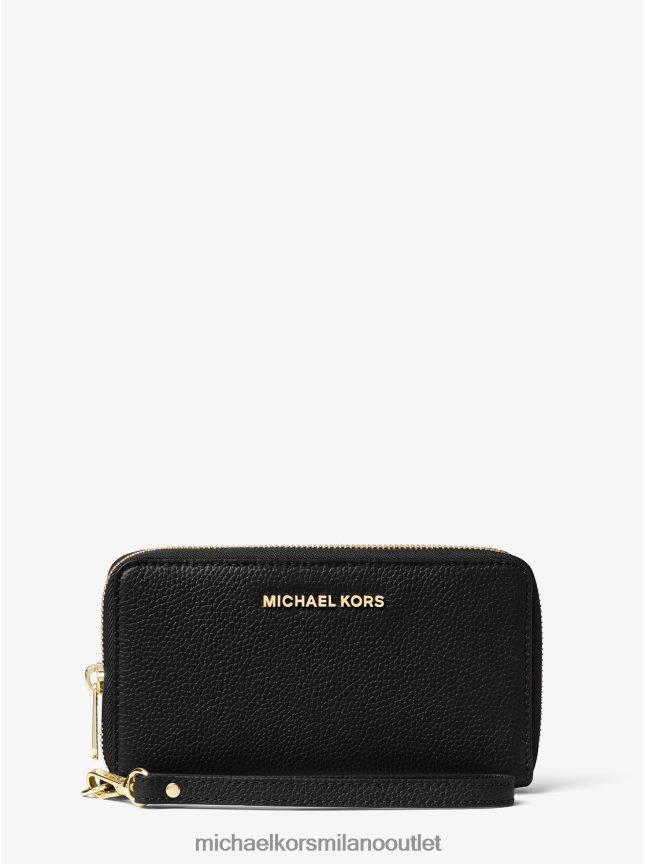 Michael Kors cinturino grande per smartphone in pelle donne nero P06L0L1593 Accessori