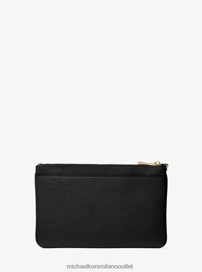 Michael Kors grande cinturino in pelle martellata donne nero P06L0L1586 Accessori