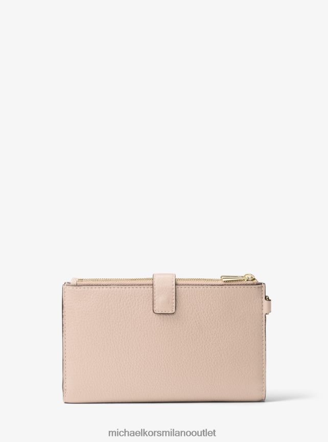 Michael Kors portafoglio per smartphone in pelle adele donne rosa tenue P06L0L1599 Accessori