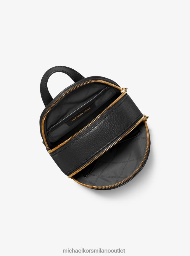 Michael Kors Zaino Brooklyn extra piccolo in pelle martellata donne nero P06L0L1210 Accessori