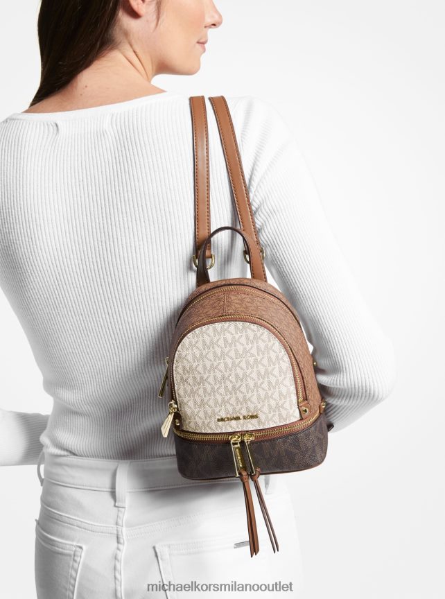 Michael Kors Zaino Rhea mini con logo a blocchi di colore donne bagaglio multiplo P06L0L1198 Accessori