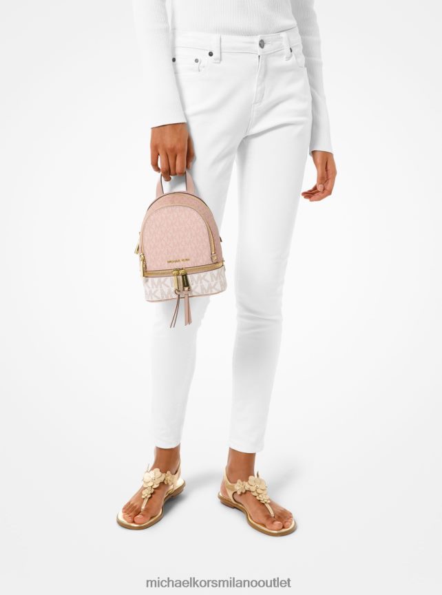 Michael Kors Zaino Rhea mini con logo a blocchi di colore donne balletto multiplo P06L0L1200 Accessori