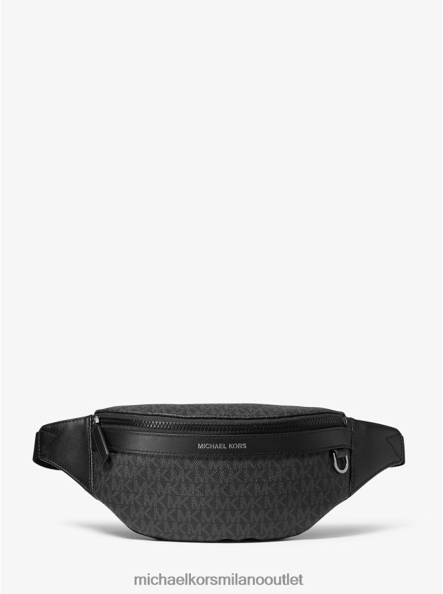 Michael Kors Zaino a tracolla con logo Greyson donne nero P06L0L1260 Accessori