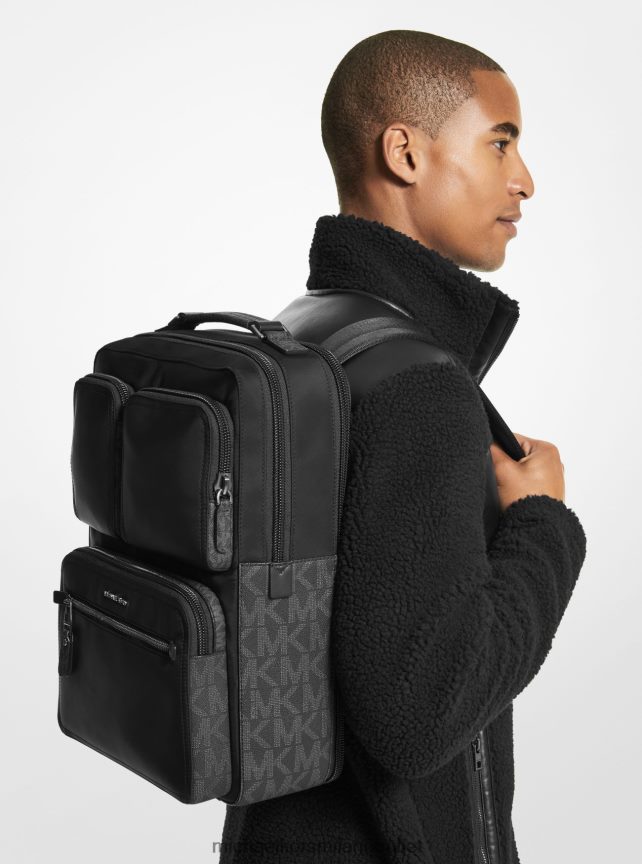 Michael Kors Zaino in nylon di Brooklyn donne nero P06L0L1262 Accessori