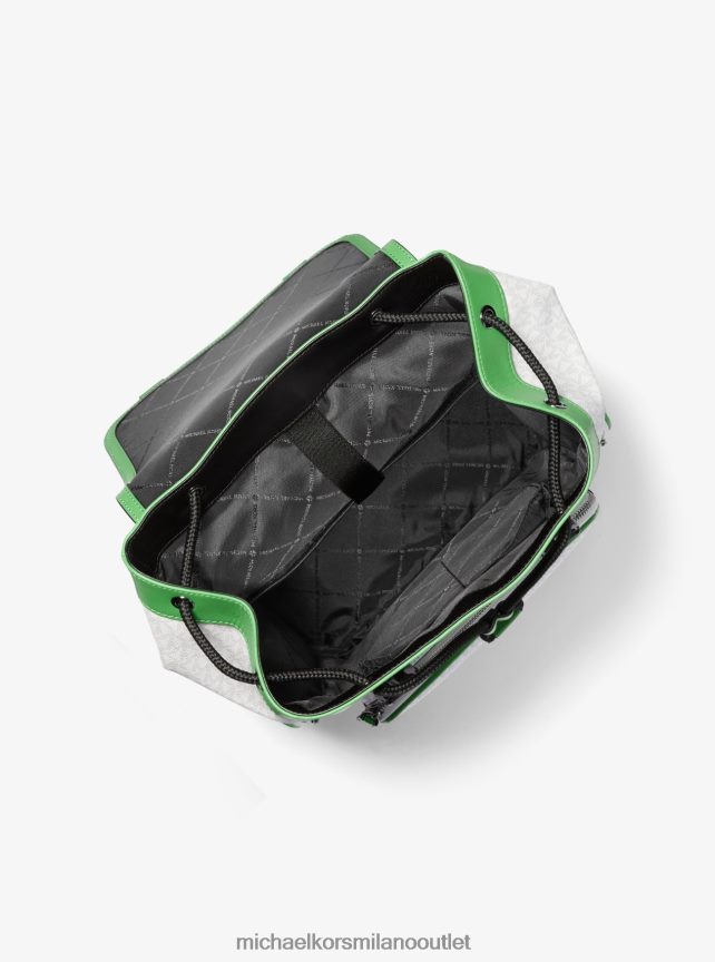 Michael Kors Zaino multiuso con logo grafico Cooper donne verde palma P06L0L1282 Accessori