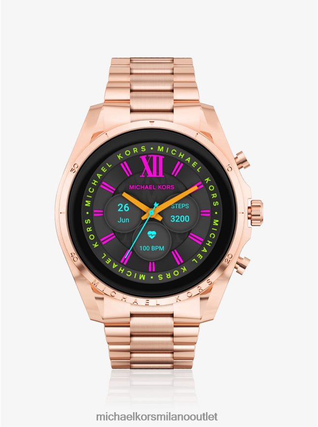 Michael Kors Smartwatch Bradshaw di sesta generazione color oro rosa donne oro rosa P06L0L2357 Accessori
