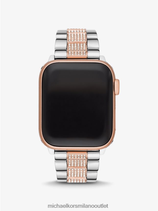 Michael Kors cinturino bicolore per Apple Watch donne due toni P06L0L2359 Accessori