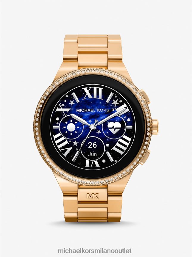 Michael Kors smartwatch camille pave di sesta generazione color oro donne due toni P06L0L2348 Accessori