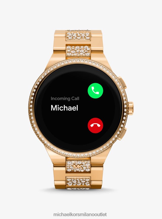 Michael Kors smartwatch camille pave di sesta generazione color oro donne oro P06L0L2353 Accessori
