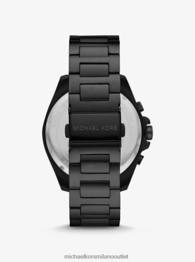 Michael Kors orologio Brecken oversize in tonalità nera donne nero P06L0L2424 Accessori