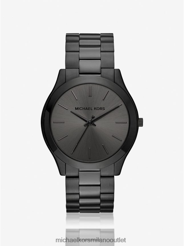 Michael Kors orologio da passerella slim oversize in tonalità nera donne nero P06L0L2421 Accessori