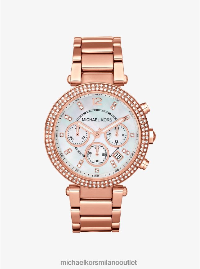 Michael Kors Orologio Parker tonalità oro rosa donne oro rosa P06L0L2384 Accessori