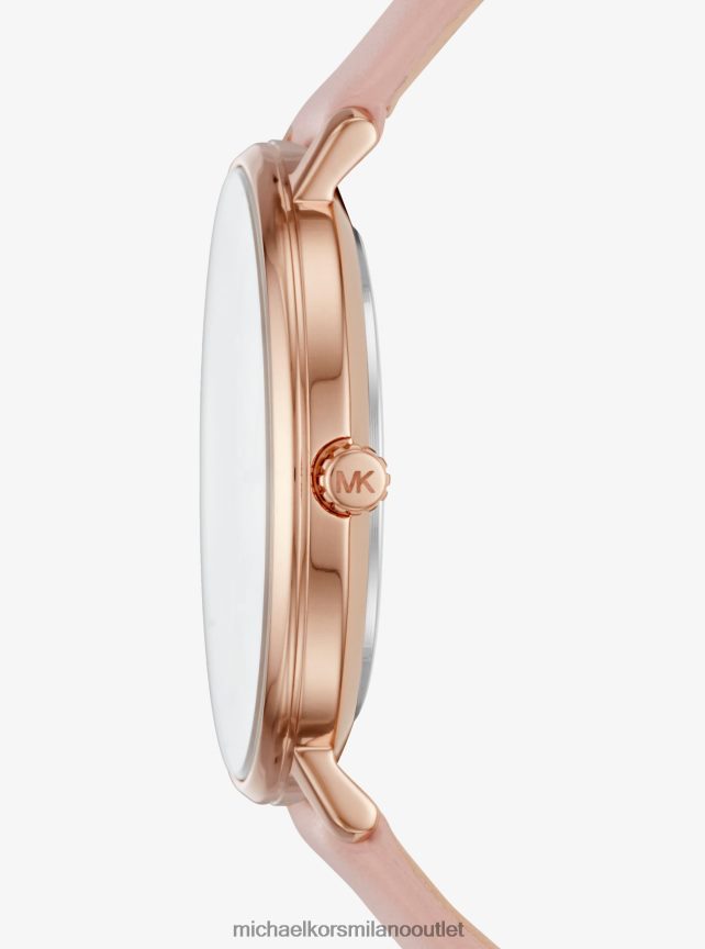 Michael Kors Orologio in pelle color oro rosa pyper donne oro rosa P06L0L2380 Accessori