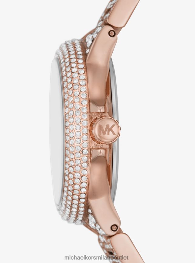 Michael Kors Orologio mini Camille con pavé color oro rosa donne oro rosa P06L0L2367 Accessori