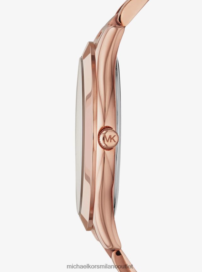 Michael Kors orologio da passerella slim oversize color oro rosa donne oro rosa P06L0L2364 Accessori