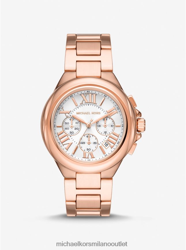 Michael Kors orologio oversize Camille color oro rosa donne oro rosa P06L0L2373 Accessori