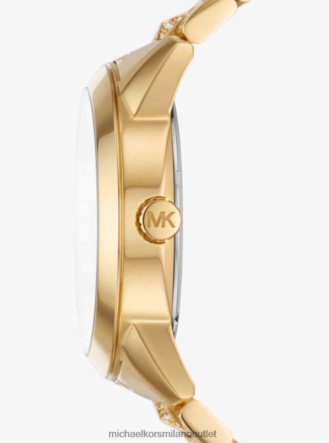 Michael Kors Orologio Bryn Pave oversize color oro donne oro P06L0L2396 Accessori