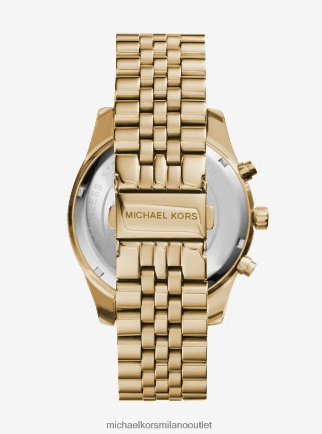 Michael Kors orologio lexington color oro donne oro P06L0L2401 Accessori