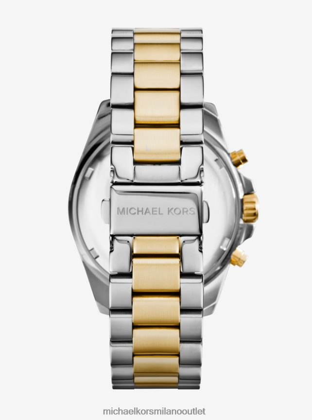 Michael Kors orologio Bradshaw oversize bicolore donne due toni P06L0L2416 Accessori