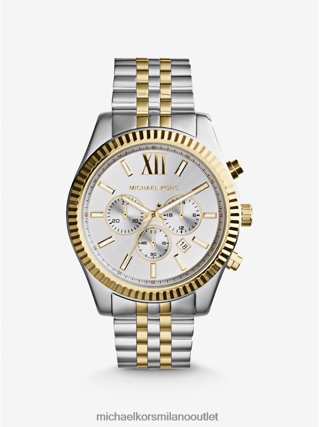 Michael Kors orologio lexington oversize bicolore donne due toni P06L0L2413 Accessori