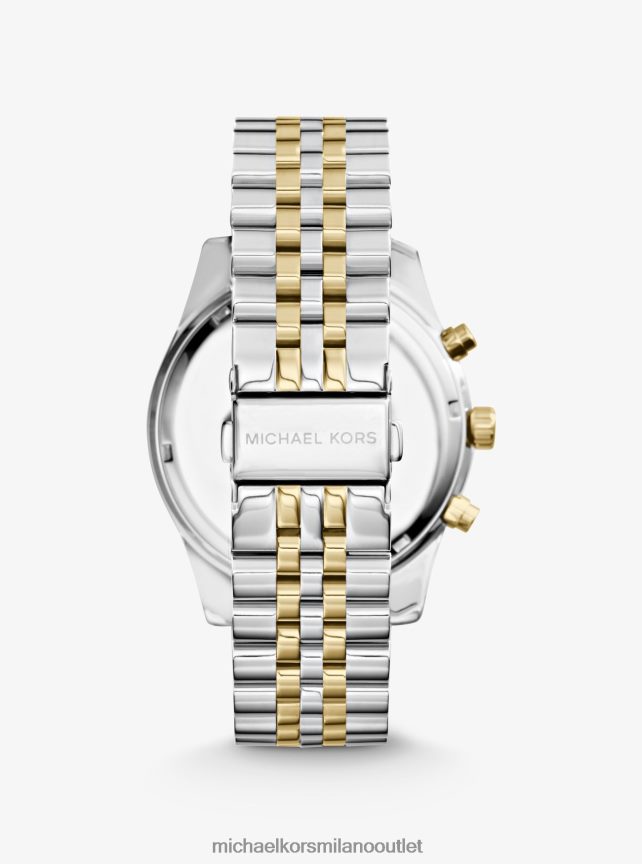 Michael Kors orologio lexington oversize bicolore donne due toni P06L0L2413 Accessori