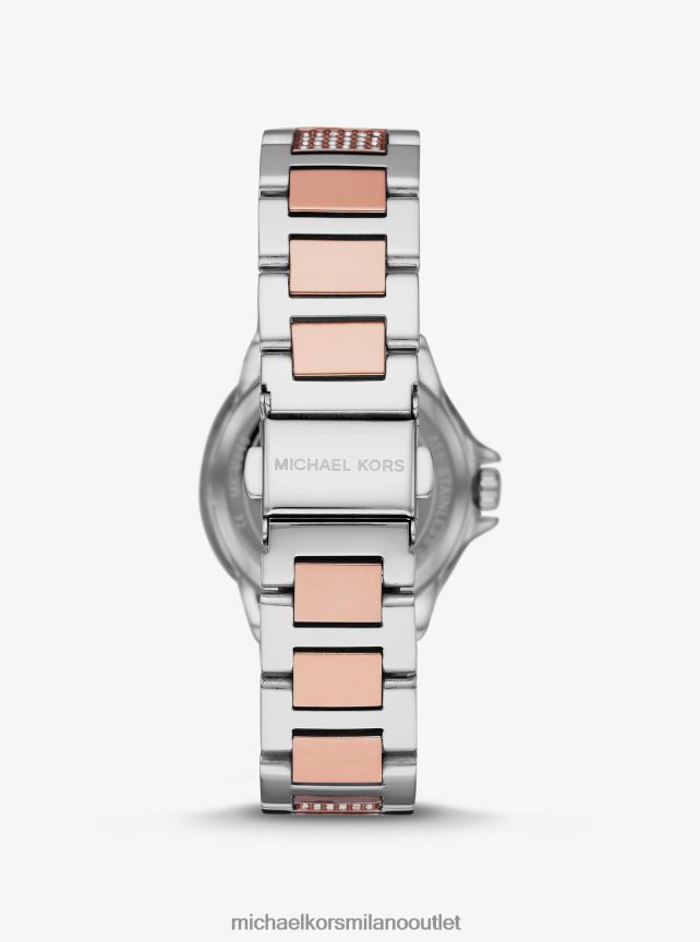 Michael Kors orologio mini camille pave bicolore donne due toni P06L0L2409 Accessori