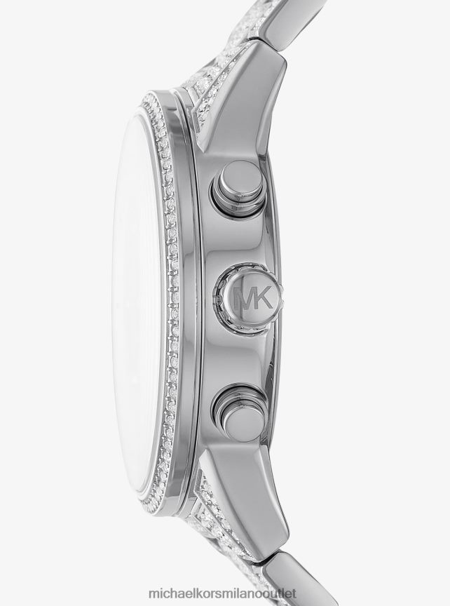 Michael Kors orologio ritz pave color argento donne argento P06L0L2417 Accessori
