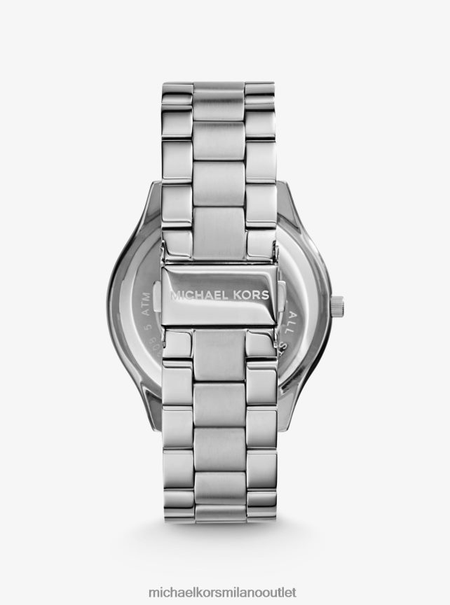 Michael Kors orologio sottile da passerella color argento donne argento P06L0L2404 Accessori