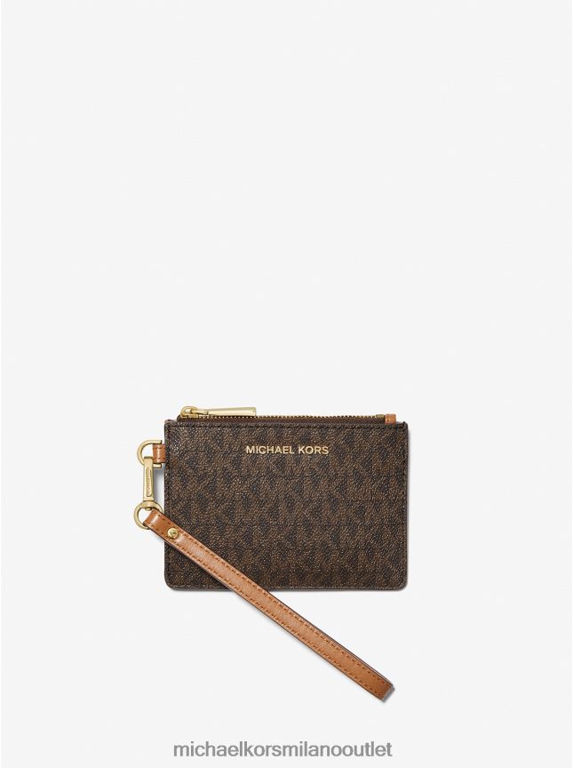 Michael Kors piccolo braccialetto con moneta con logo donne marrone P06L0L1677 Accessori