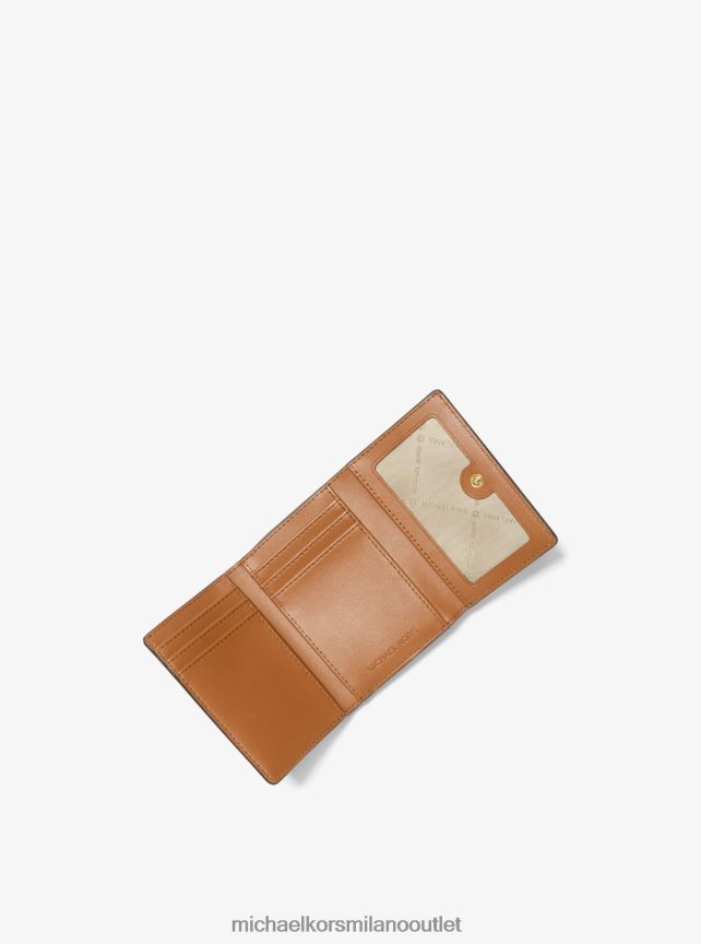 Michael Kors portafoglio a tre ante jet set travel medio con logo donne marrone P06L0L1680 Accessori