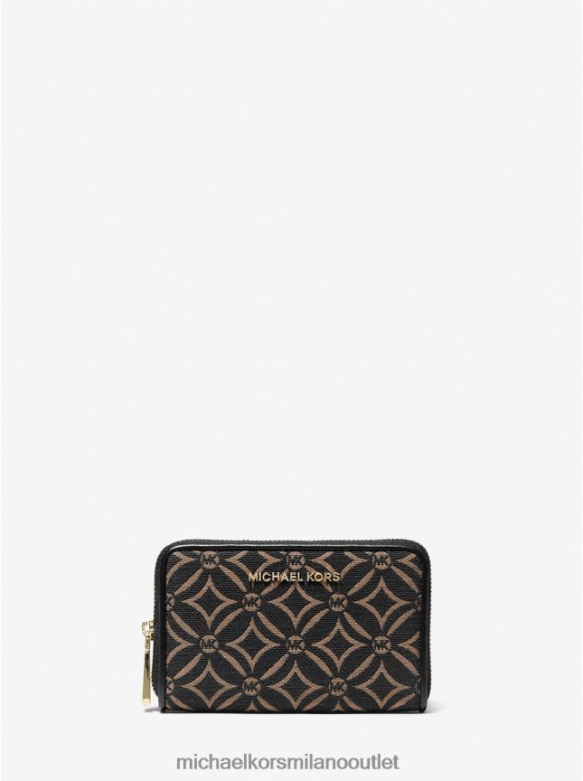 Michael Kors portafoglio piccolo in jacquard con logo donne buccia multi P06L0L1676 Accessori