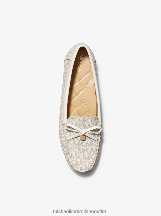 Michael Kors Mocassino con logo Juliette donne vaniglia P06L0L2231 scarpe
