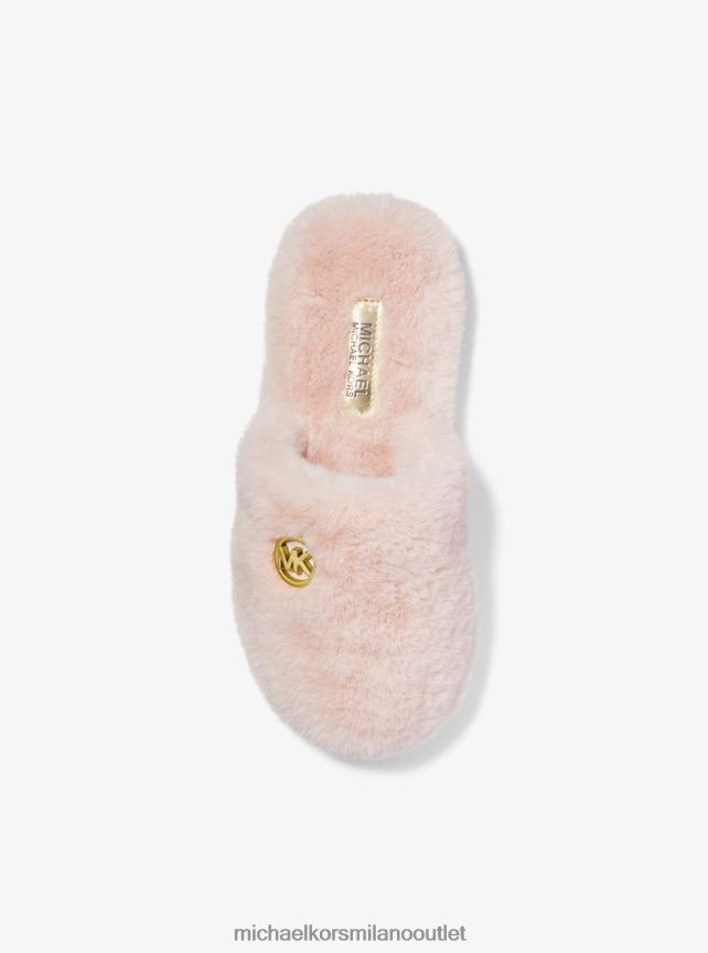 Michael Kors pantofola Alexis in pelliccia sintetica donne fiore P06L0L2341 scarpe