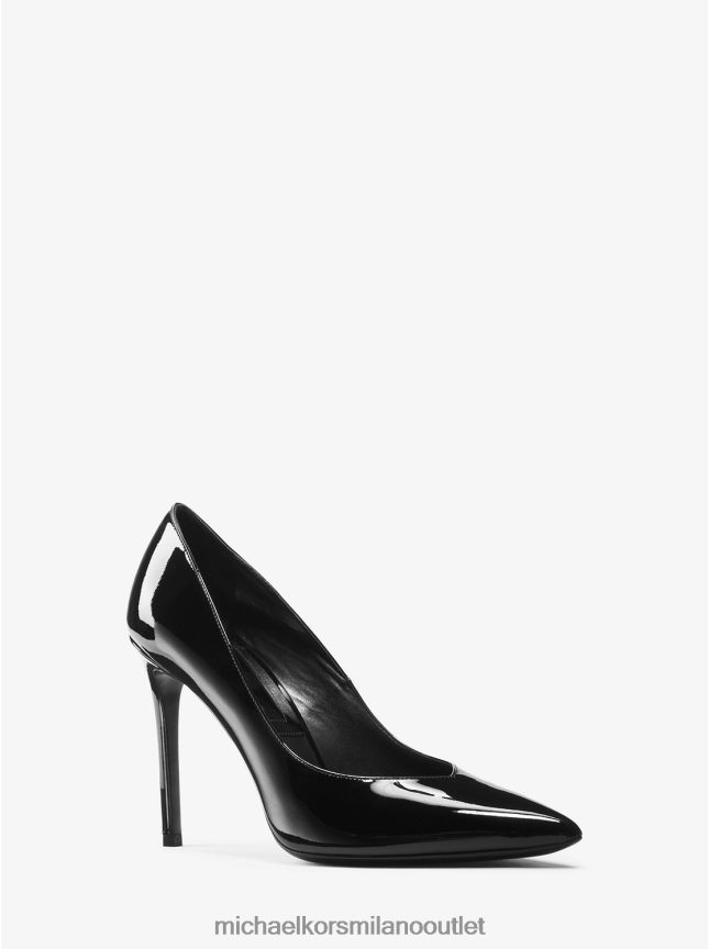 Michael Kors décolleté in pelle verniciata della collezione muse donne nero P06L0L2314 scarpe