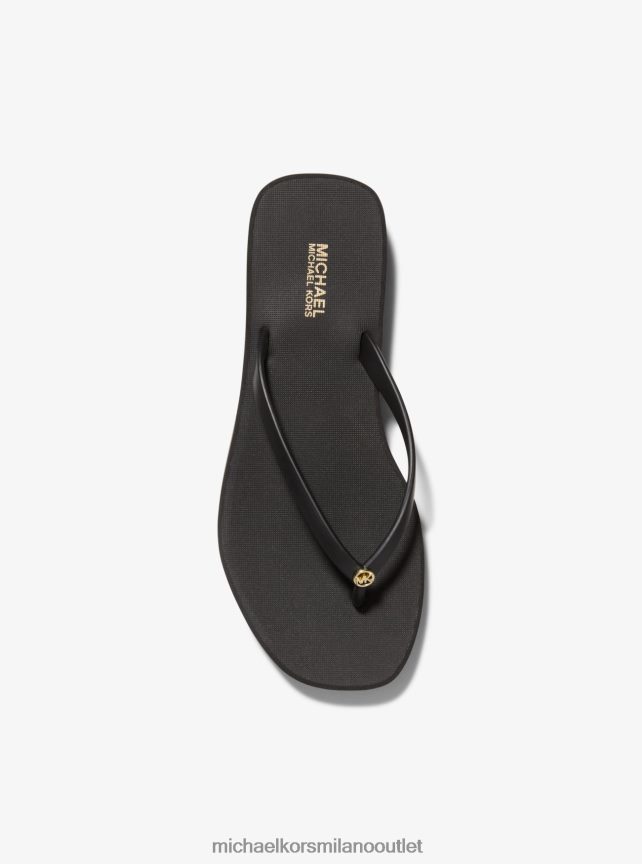 Michael Kors Infradito lilo in pvc donne nero P06L0L1867 scarpe