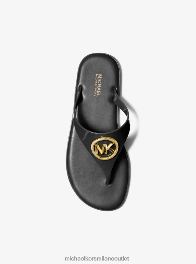 Michael Kors sandalo carmen in pvc gelatinato donne nero P06L0L1962 scarpe