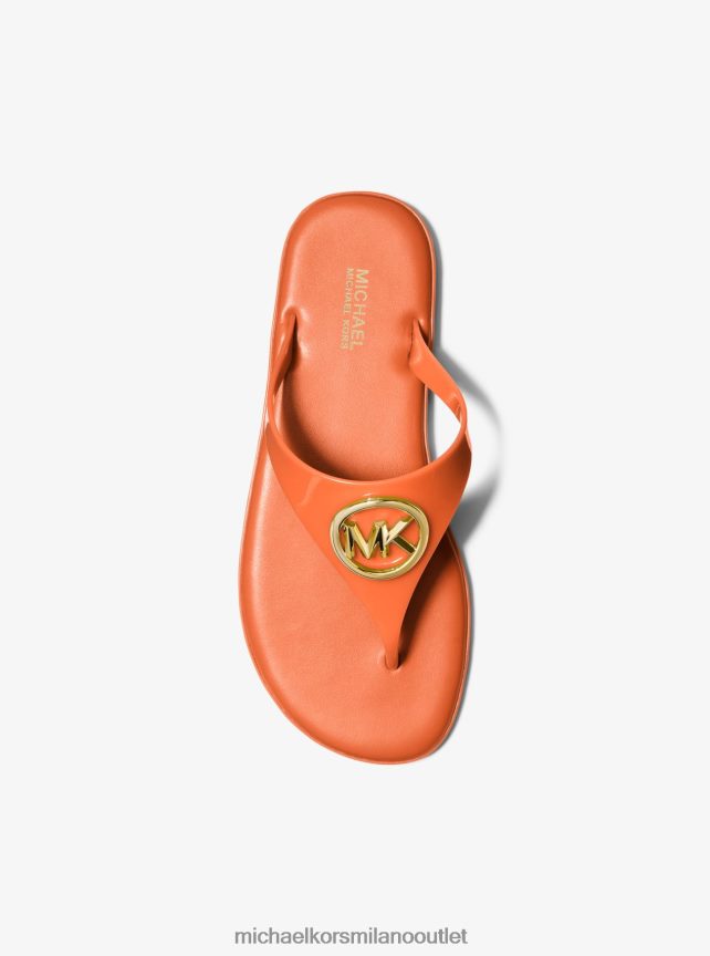 Michael Kors sandalo carmen in pvc gelatinato donne papavero P06L0L1958 scarpe