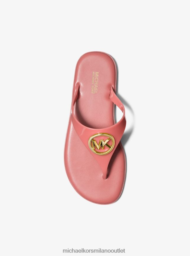 Michael Kors sandalo carmen in pvc gelatinato donne rosa tea P06L0L1957 scarpe