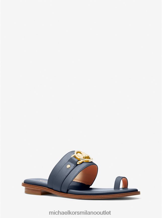 Michael Kors sandalo in pelle Rory donne Marina Militare P06L0L1834 scarpe