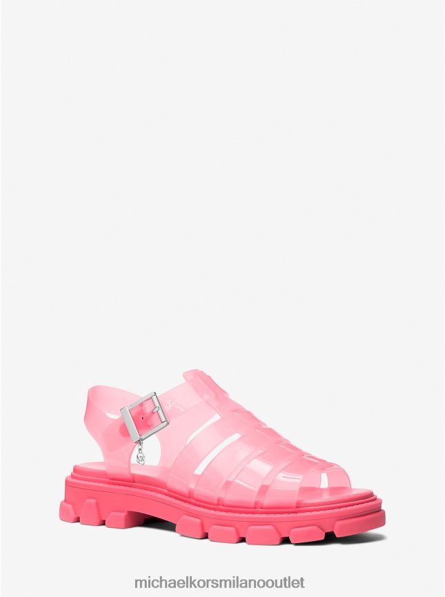 Michael Kors sandalo jagger in pvc donne geranio P06L0L1985 scarpe