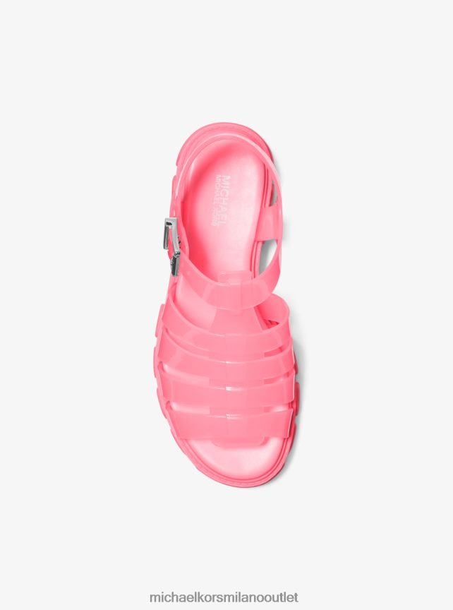 Michael Kors sandalo jagger in pvc donne geranio P06L0L1985 scarpe