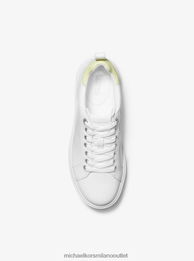 Michael Kors scarpa da ginnastica in pelle emmett donne yuzu P06L0L1704 scarpe