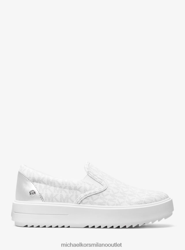 Michael Kors sneaker slip-on con logo Emmett donne brillante cosa P06L0L1737 scarpe