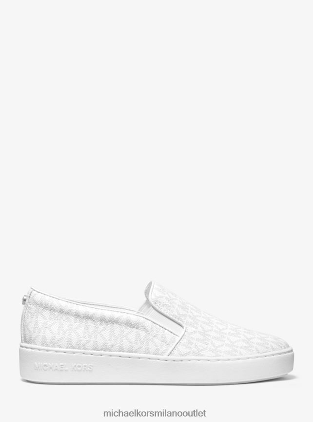 Michael Kors sneaker slip-on con logo keaton donne brillante cosa P06L0L1767 scarpe