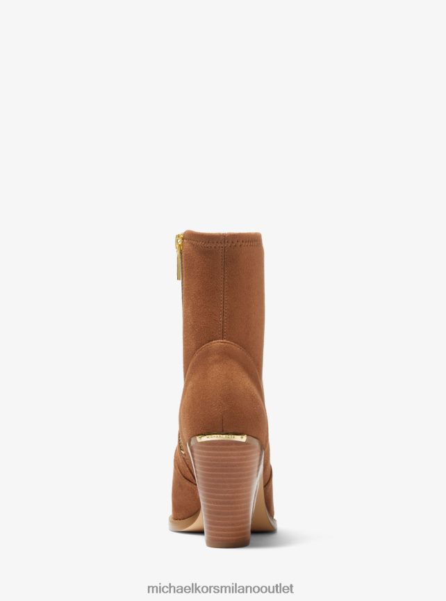 Michael Kors Stivale Dover in finta pelle scamosciata con borchie donne bagaglio P06L0L2107 scarpe