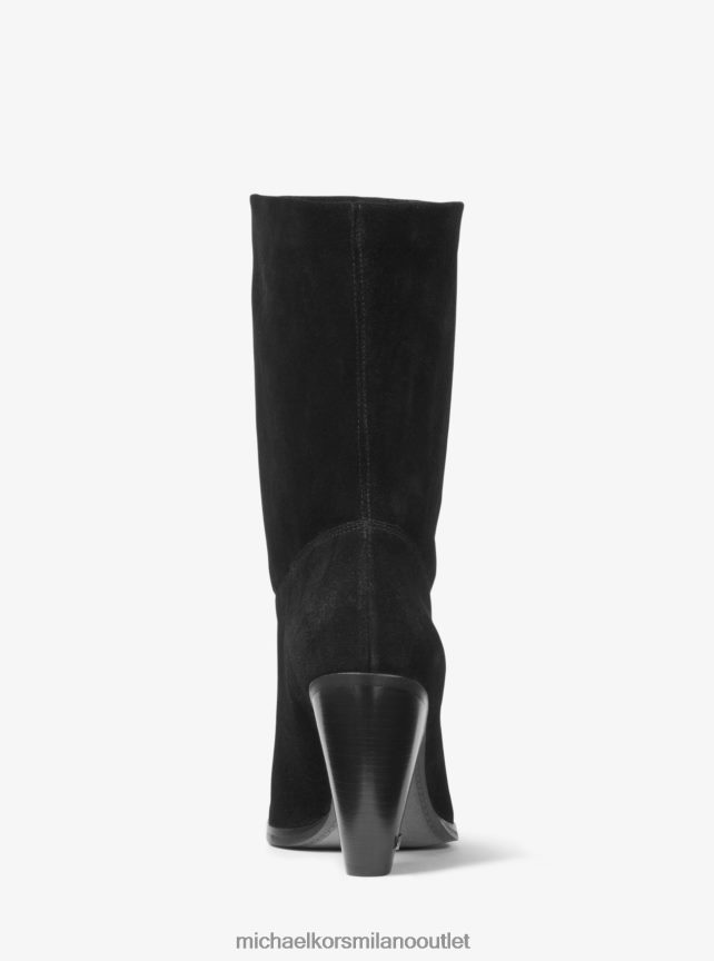 Michael Kors Stivaletto Divia in camoscio donne nero P06L0L2214 scarpe