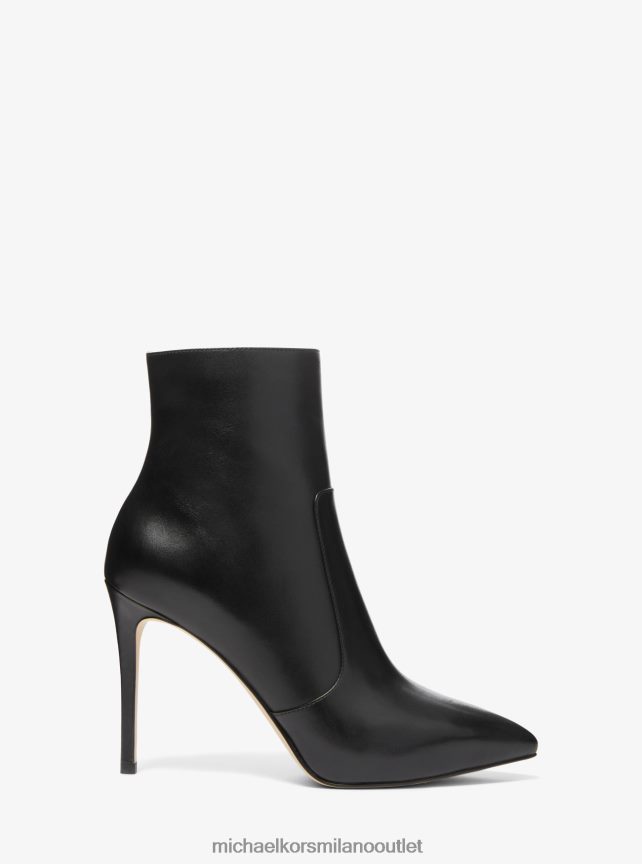 Michael Kors stivale in pelle ruta donne nero P06L0L2180 scarpe