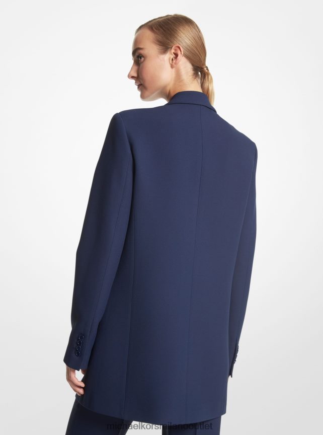 Michael Kors blazer fidanzato della collezione in doppio crêpe zibellino donne Marina Militare P06L0L3496 vestiario