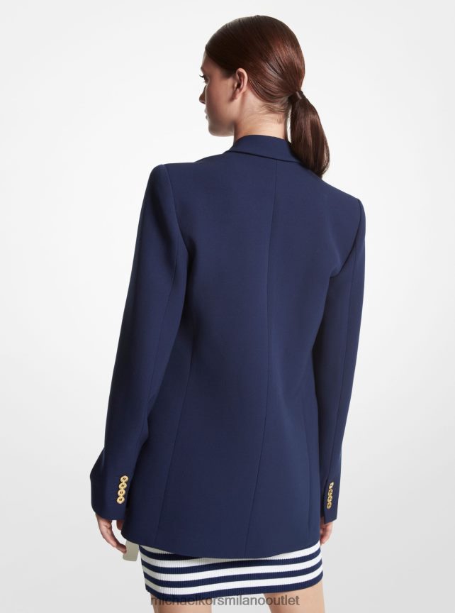 Michael Kors giacca doppiopetto di collezione in gabardine di lana donne Marina Militare P06L0L3558 vestiario